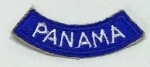 U.S. ARMY SHOULDER SLEEVE INSIGNIA, TAB, AIRBORNE, PANAMA, 6 X 1,5 CM