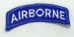 U.S. ARMY SHOULDER SLEEVE INSIGNIA, TAB, AIRBORNE, 6 X 1,5 CM