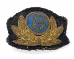 VINTAGE  - FLIGHT OFFICER CAP BADGE - BRITANNIA AIRWAYS - DÉCADA DE 60 - ESCASSO