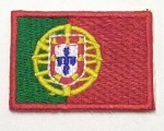 PORTUGAL, BANDEIRA, PATCH, 5,5 X 3,5 CM