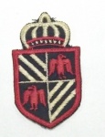 INGLATERRA, BADGE UNIDADE MILITAR