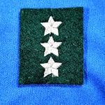 POLONIA - CAPITÃO - INSIGNIA - 3 X 3,5 CM