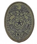 U.S. NAVY - MASTER AT ARMS - PATCH SUBDUED - "EQUIVALENTE A POLÍCIA MILITAR DO EXÉRCITO NORTE AMERICANO -  9 X 6 CM