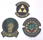 U.S. AIR FORCE - VIETNAM - 3 PATCHS SUBDUED -