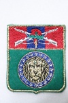 INSIGNIA OU PATCH, BORDADO DE OMBRO, EXÉRCITO BRASILEIRO 2º BATALHÃO DE GUARDAS,  ANOS 60/70