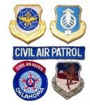 4 -  U.S. AIR FORCE - LOTE -  PATCHES ORIGINAIS -