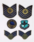 7 -  U.S. AIR FORCE - LOTE -  PATCHES ORIGINAIS -