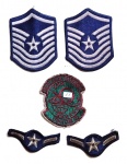 11 -  U.S. AIR FORCE - LOTE -  PATCHES ORIGINAIS -
