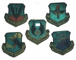 17 -  U.S. AIR FORCE - LOTE -  PATCHES ORIGINAIS -