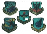 19 -  U.S. AIR FORCE - LOTE -  PATCHES ORIGINAIS -