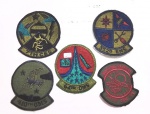 25 -  U.S. AIR FORCE - LOTE -  PATCHES ORIGINAIS -