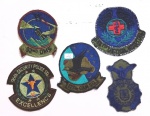 26 -  U.S. AIR FORCE - LOTE -  PATCHES ORIGINAIS -