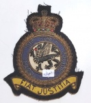 38 - ROYAL AIR FORCE - POLICE - EMBROIED PATCH - GUERRA DA CORÉIA - 9 CM