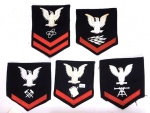 41 -  U.S. NAVY - INSIGNIAS - ENLISTED UNIFORMED SERVICE RANK - CONJUNTO