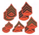 43 -  U.S. MARINE CORPS - INSIGNIAS - ENLISTED UNIFORMED SERVICE RANK - CONJUNTO
