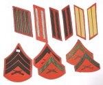 45 -  U.S. MARINE CORPS - INSIGNIAS - ENLISTED UNIFORMED SERVICE RANK - CONJUNTO
