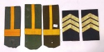 54 - BULGARIA FORÇAS ARMADAS - LOTE  DIVISAS/INSIGNIAS DE OMBRO EM TECIDO