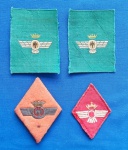 42 - EXÉRCITO ESPANHOL LOTE TABS