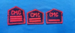 92 - 3 INSIGNIAS CMC