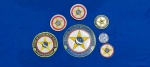 95 - 7 INSIGNIAS COLÉGIO OLICIA MILITAR DO PARANÁ