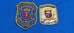 108 - DUAS INSIGNAS PATCHES GUARDA MUNICIPAL DE CURITIBA
