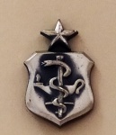 8 - U.S. AIR FORCE, Medical Career Group, Senior Nurse Corps Badge, 1.5 x 2.5 cm