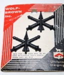 9 - ESTADOS UNIDOS, U.S. AIR DEFENSE ARTILLERY, SUBDUED, VIETNAM, CRESTS