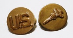 ESTADOS UNIDOS, U.S. ARMY, ROTC, SEGUNDA GUERRA,  CRESTS