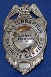 U. S. ALLIEDBARTON SECURITY SERVICES, BADGE,