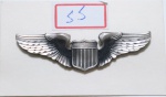 BADGE, INSIGNIA, U.S AIR FORCE, QUALIFICATION BADGE, MINIATURE, PILOT AF