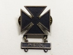 DISTINTIVO, INSIGNIA, BADGE, U.S. MARKSMAN PISTOL