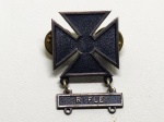 DISTINTIVO, INSIGNIA, BADGE, U.S. RIFLE EXPERT