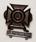 U.S. Army Marksmanship Qualification Badge, SHARPSHOOTER SUB MACHINE GUN