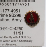 76 - Active Duty Army Minute Man Lapel Pin,