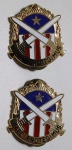 ESTADOS UNIDOS, U.S. ARMY, MILITARY DISTRICT OF WHASHINGTON UNIT, CRESTS