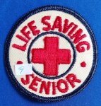 9 - THE BOY SCOUTS OF AMÉRICA - PATCH  - ANOS 60/70 - LIFE SAVING SENIOR