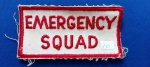 10 - THE BOY SCOUTS OF AMÉRICA - PATCH  - ANOS 60/70 - EMERGENCY SQUAD