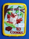 24 - THE BOY SCOUTS OF AMÉRICA - PATCH - ´83 COOKIES