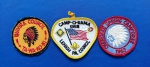 31 - VINTAGE - BSA - THE BOY SCOUTS OF AMÉRICA - 3 ANTIGOS PATCHES