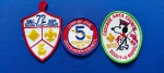33 - VINTAGE - BSA - THE BOY SCOUTS OF AMÉRICA - 3 ANTIGOS PATCHES