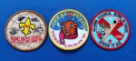 40 - VINTAGE - BSA - THE BOY SCOUTS OF AMÉRICA - 3 ANTIGOS PATCHES