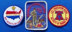 43 - VINTAGE - BSA - THE BOY SCOUTS OF AMÉRICA - 3 ANTIGOS PATCHES