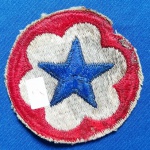 5 - PATCH - U.S.ARMY - WWII - ARMY SERVICE FORCES - TRAIL DEFENSE