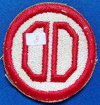 8 - PATCH - U.S.ARMY - WWII - 31ST INFANTRY DIVISION O.D.