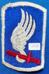 24 - PATCH - U.S.ARMY - WWII - 173RF A/B INFANTRY BRIGADE