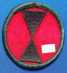 26 - PATCH - U.S.ARMY - 7 TH INFANTRY DIVISION