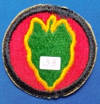 33  - PATCH - U.S.ARMY - WWII - 24TH INFANTRY DIVISION 