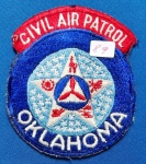 89 - PATCH - U.S.ARMY - CIVIL AIR PATROL OKLAHOMA - CUT EDGE