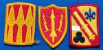 115 - PATCH - U.S.ARMY - LOTE - 3 UNIDADES -