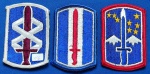 116 - PATCH - U.S.ARMY - LOTE - 3 UNIDADES -